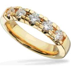 Scrouples Grace Alliancering 14kt guld med alt 5x0,15ct