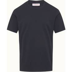 Orlebar Brown Bomuld Rund Hals T-shirt - Blå