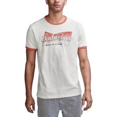 Tops Lucky Brand Men's Budweiser Bow Tie Graphic T-Shirt