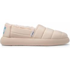 Kunstpelz Sneakers Toms ALPARGATA MALLOW Ladies Trainers Beige-6