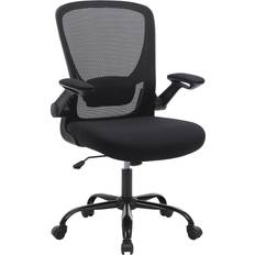 Ergonomisk kontorstol Songmics Ergonomisk Kontorstol Skrivebordsstol Sort