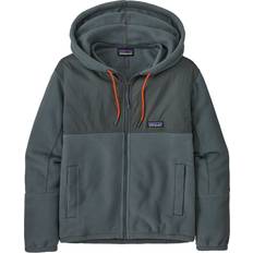 Patagonia Womens Microdini Hoody, Nouveau Green Orange