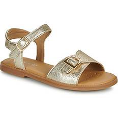 Gold Sandals Children's Shoes Geox Sandals SANDAL KARLY GIRL Gold kid