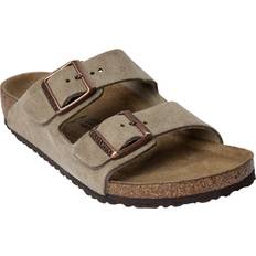 Birkenstock Arizona Suede Sandals - Taupe