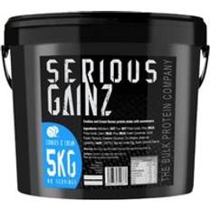 The Bulk Protein Company Mass Gainer Powder Cookies and Cream