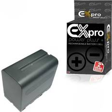Ex-Pro Digital Camera Battery NP-F960H for Sony CCD-TRV66 CCD-TRV67 CCD-TRV68