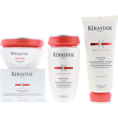 Kerastase Nutritive Bain Satin 1 Shampoo Lait Vital Masquintense Treatment