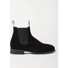 R.M.Williams Comfort Craftsman Suede Chelsea Boots Men Black