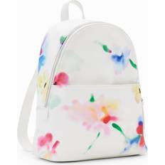 Desigual Rucksack S Blumen WHITE U WHITE, U