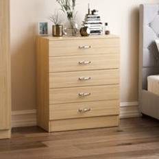 Vida Designs Riano 5 Pine Chest of Drawer