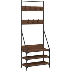 Tøjstativ vidaXL Tøjstativ Med Skoopbevaring 72 x 34 x 184 cm