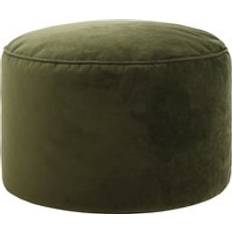 ICON Milano Round Velvet Pouffe