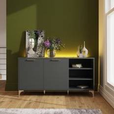 Frank Olsen Ouverte Grey Sideboard