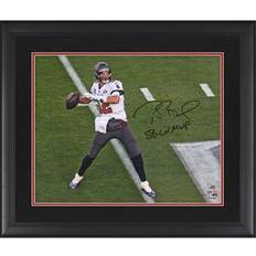 Fanatics Authentic "Tom Brady Tampa Bay Buccaneers Autographed Framed 16" x 20" Super Bowl LV Photograph with "SB LV MVP" Inscription"