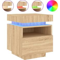 vidaXL sonoma oak Cabinets with Bedside Table