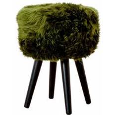 Native Native Natural Olive Green Seating Stool