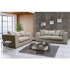 Furnishings For Less UK Cream, 2 Casper Sofa