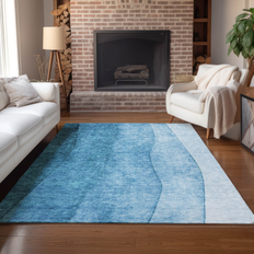 Carpets & Rugs Addison Rugs Machine Washable Ombre Turquoise