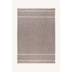 Carpets & Rugs August Grove Vasya Flatweave Wool Brown White Rug 160 x 230 cm Brown