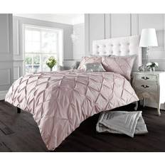 Mercer41 Super Soft Luxury Alford Duvet Cover Pink