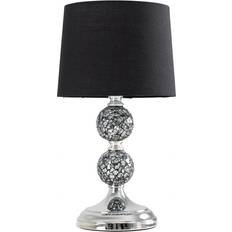 E26 Table Lamps ValueLights Minisun 2 Mosaic Crackle Bulb Table Lamp