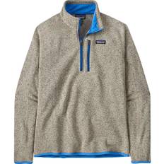 Clothing Patagonia Better 1/4 Zip Sweater vessel blue oar tan w/vessel blue