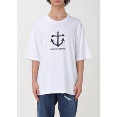 Dolce & Gabbana Oberteile Dolce & Gabbana Marina Anchor T-Shirt White