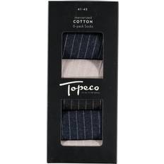Topeco Mercerized Cotton Socks 6-pack