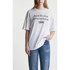 Acne Studios Överdelar Acne Studios Exford 1996 T-Shirt Dusty White