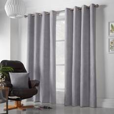 Curtains & Accessories Alan Symonds Velvet Chenille Eyelet Ring Top