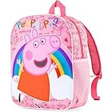 Peppa Pig Bags Peppa Pig Ryggsäck Barnryggsäck, Girl's Kindergarten Skolväska, Officiell Anime Cartoon Barn Ryggsäckar, Tillbaka till skolan Present