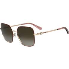 Love Moschino MOL075/S Solglasögon, Burgundy