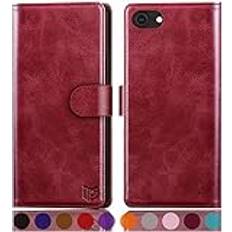 Apple iPhone SE 2020 Wallet Cases Skal fodral strumpa Suanpot PU iPhone 7 Plånboksfodral Fodral Skal för iPhone SE2022/7/8/SE2020 4,7 tum [RFID