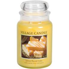 Village Candle Lemon Pound Cake 21.25 oz Yellow Scented Candle