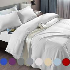 Sonoro Kate SONORO KATE Thread Count Bed Sheet White