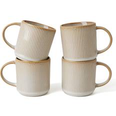 Coffee Mug Set for 4 Star 12 oz