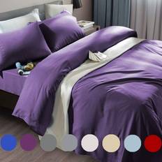 Sonoro Kate SONORO KATE Thread Count Bed Sheet Purple