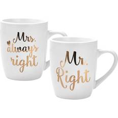 YHRJWN Mr Right Mrs Always Right Cup