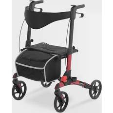 Uniprodo Rollator Hellrot 136 kg 880 980 mm