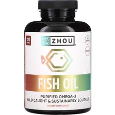 Vitamins & Supplements Zhou Fish Oil Purified Omega-3 120