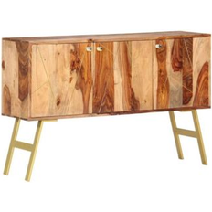 vidaXL 46.5"x11.8"x29.5" Solid Sheesham Wood Sideboard