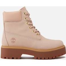 Pink Lace Boots Timberland Women's Slone Street Nubuck Boots Nude