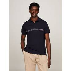 Tommy Hilfiger Chest Logo Regular Fit Polo DESERT SKY