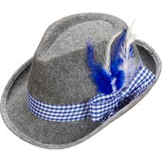 Widmann Beierse Fedora met blauwe veren