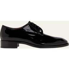 Christian Louboutin Derby Christian Louboutin Chambeliss Patent-leather Derby Shoes - Black