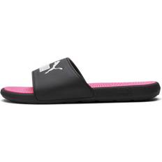 Puma Sandals Children's Shoes Puma Cool Cat 2.0 Big Kids' Sandals in Black/White/Knockout Pink