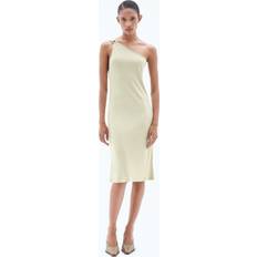 Filippa K Vestiti Filippa K One Shoulder Jersey Dress Green