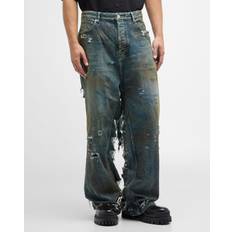 Unisex Jeans Balenciaga Gamba Larga Jeans - Super Destroyed