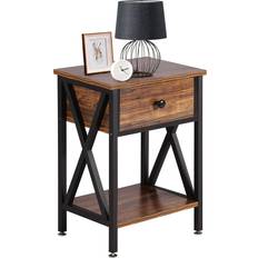 Vecelo VECELO Side/End with & Bedside Table