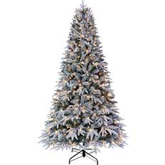 Goldstar GOLDSTAR Prelit Flocked Christmas Tree